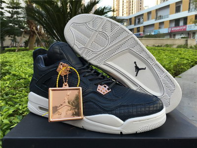 Air jordan 4 Retro Navy Blue Premium