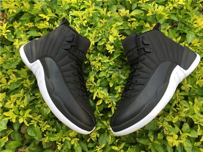 Air Jordan 12 Black Nylon-013