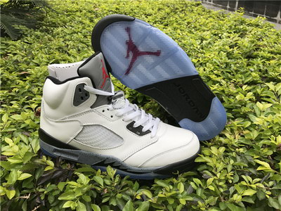 Air Jordan 5 White Cement