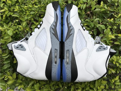 Air Jordan 5 White Cement